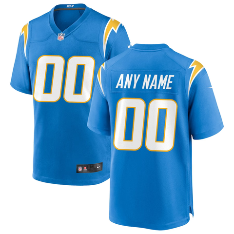 Custom Chargers Jersey