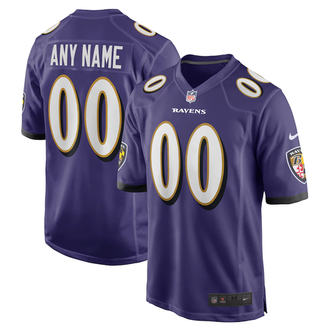 Custom Ravens Jersey