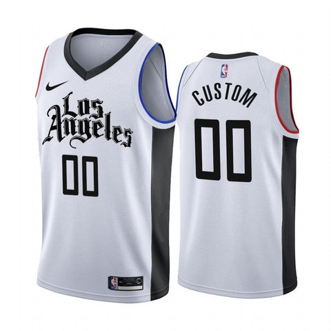 Custom Clippers City Jersey