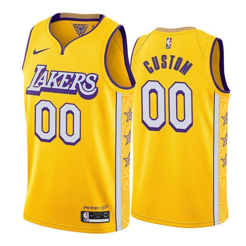 Custom Lakers City Jersey